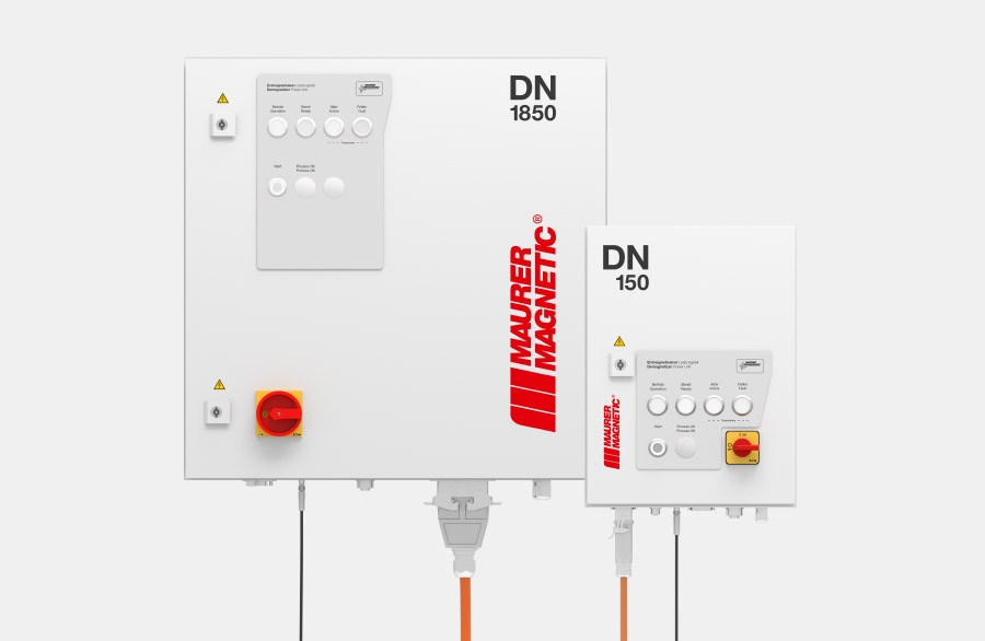Leistungsmodul DN 1850 + Leistungsmodul DN150 für Entmagnetisierer der Maurer Magnetic.